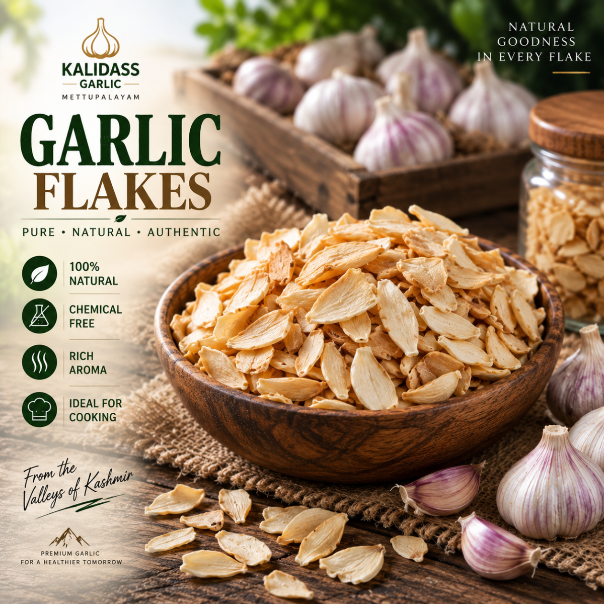 GARLIC FLAKES
