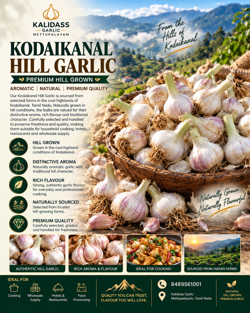 KODAIKANAL HILL GARLIC
